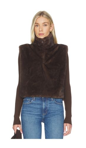 Dane Faux Fur Top en . Taille M/L. Also en - Line & Dot - Modalova