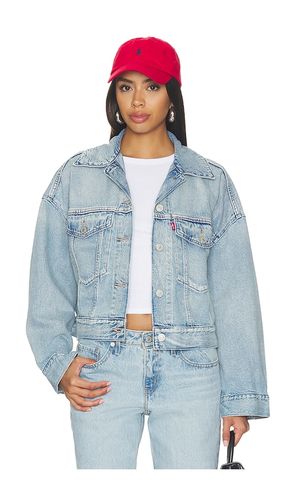 BLOUSON TRUCKER LOOSE CROP TRUCKER en . Taille L. Also en M, S, XS - LEVI'S - Modalova