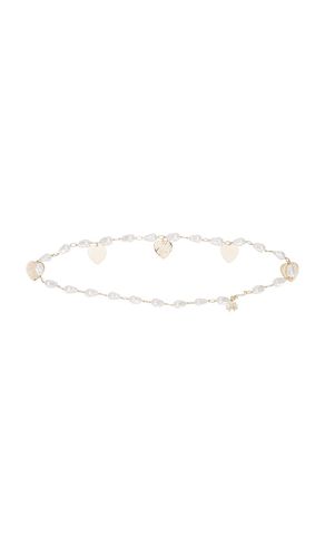 Heart Charm Chain Belt in - Lele Sadoughi - Modalova