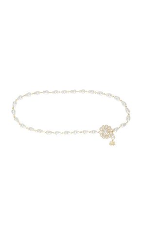 Lele Sadoughi CEINTURE in White - Lele Sadoughi - Modalova