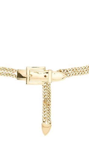 Buckle Chain Belt in - Lele Sadoughi - Modalova