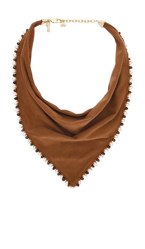 Bonnie Beaded Scarf Necklace en - Lele Sadoughi - Modalova