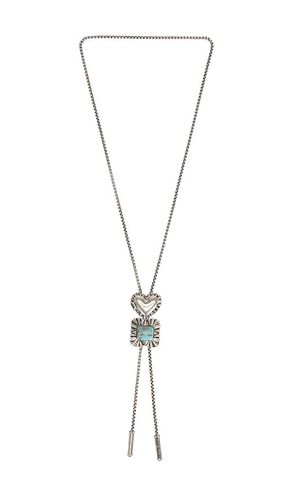 COLLIER BOLO RUFFLE HEART en - Lele Sadoughi - Modalova
