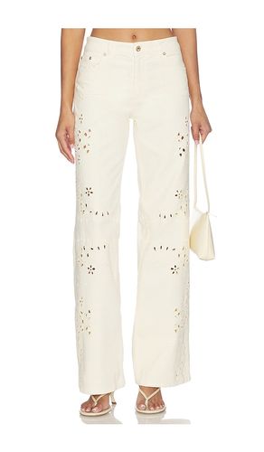 PANTALON DELLAH en . Taille 26. Also en 27, 28, 29, 30 - LoveShackFancy - Modalova