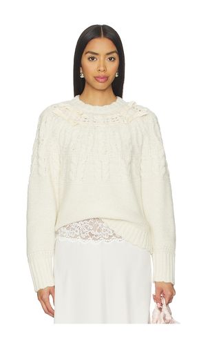 PULL SWEAT SLOANNA en . Taille L. Also en XL - LoveShackFancy - Modalova
