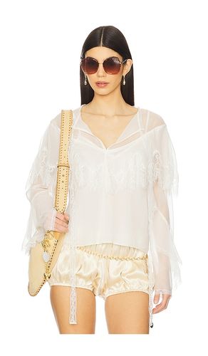 Afton Blouse in . Size S, XL, XS - LoveShackFancy - Modalova