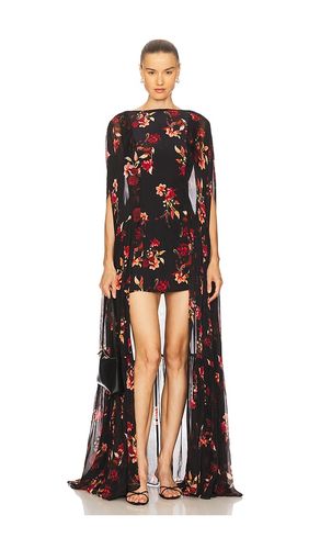 ROBE CAPE AVEC FRONCES CORALIA en . Taille L. Also en M - LA FUORI - Modalova