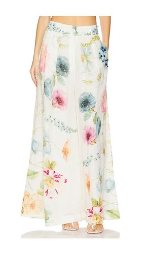 PANTALON FLORAL JAMBES LARGES en . Taille M. Also en S - LA FUORI - Modalova