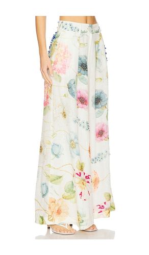 PANTALON FLORAL JAMBES LARGES en . Taille S. Also en M - LA FUORI - Modalova