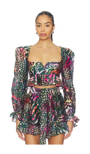 Graphic Jungle Top en . Taille XS. Also en S, L, XL - LA FUORI - Modalova