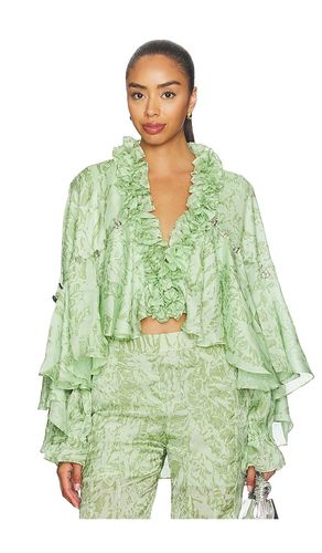 Mistleaf Ruffle Printed Top en . Taille L. Also en XL - LA FUORI - Modalova