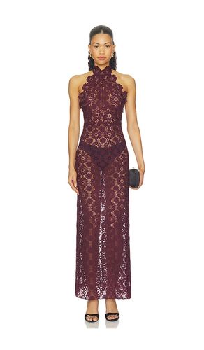 ROBE LONGUE EN DENTELLE TROPHY en . Taille S. Also en XXS, XS, M, L, XL, XXL - LIONESS - Modalova