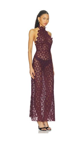 ROBE LONGUE EN DENTELLE TROPHY en . Taille S. Also en XXS, XS, M, L, XL, XXL - LIONESS - Modalova