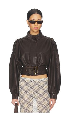 BLOUSON GIGI LEATHER en . Taille S. Also en M, L - LIONESS - Modalova