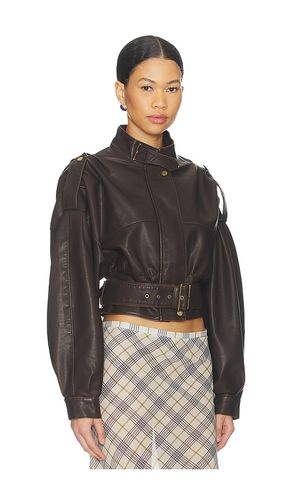 BLOUSON GIGI LEATHER en . Taille L. Also en M, S - LIONESS - Modalova