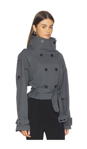 Blanc Cropped Trench en . Taille S. Also en M, L, XL - LIONESS - Modalova