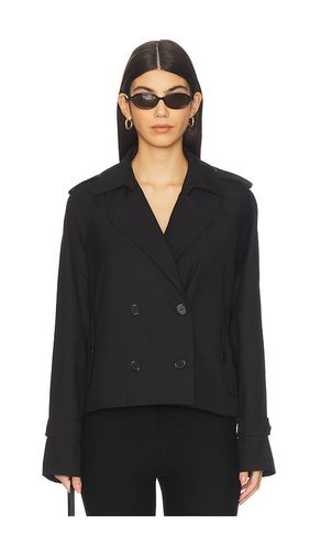 X REVOLVE Cropped Trencherous Coat in . Size L. Also in - LIONESS - Modalova