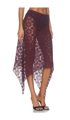 JUPE MIDI EN DENTELLE TROPHY en . Taille S. Also en XXS, XS, M, L - LIONESS - Modalova
