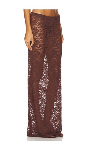 JUPE LONGUE EN DENTELLE BLACK SWAN en . Taille S. Also en XXS, XS, M, L, XL - LIONESS - Modalova
