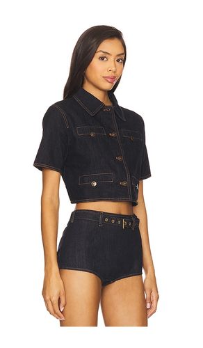 Halston Denim Top en . Taille M. Also en XL, XS, XXL, XXS - LIONESS - Modalova
