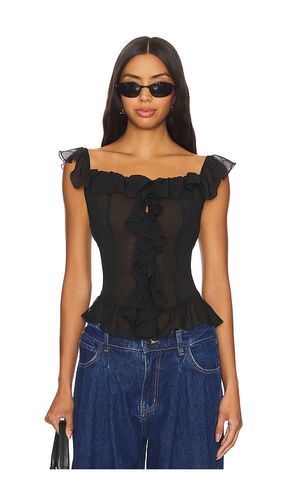 BLOUSE À DÉTAIL VOLANTÉ en . Taille XXS. Also en XS, S, M, L, XL, XXL - LIONESS - Modalova