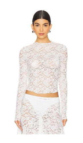 TOP EN DENTELLE MANCHES LONGUES en . Taille L. Also en M, S, XS, XXL, XXS - LIONESS - Modalova