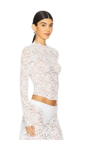 TOP EN DENTELLE MANCHES LONGUES en . Taille L. Also en M, S, XS, XXL, XXS - LIONESS - Modalova