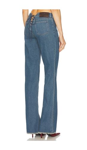 Samantha Lace Up Jeans en . Taille M. Also en - LOBA - Modalova