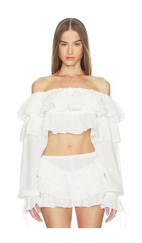 Iliana Ruffle Top en . Taille L. Also en M, S, XL, XS - LOBA - Modalova