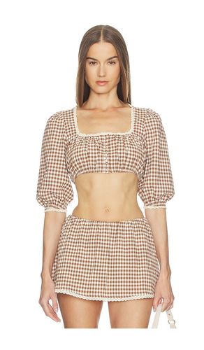 Ann Gingham Top en ,. Taille M. Also en L - LOBA - Modalova