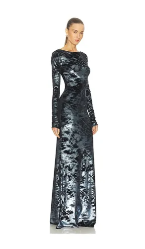 ROBE DE SOIRÉE VELOUR BOATNECK en . Taille S. Also en XS - LaPointe - Modalova