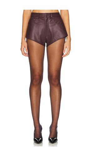 SHORT MINI IMITATION CUIR STRETCH en . Taille 4. Also en 6 - LaPointe - Modalova