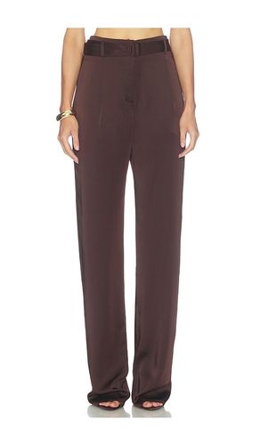 PANTALON HIGH WAISTED BELTED en . Taille 0. Also en 8 - LaPointe - Modalova