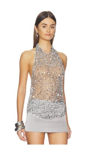 Sequin Halter Neck Top en . Taille 4. Also en 6 - LaPointe - Modalova