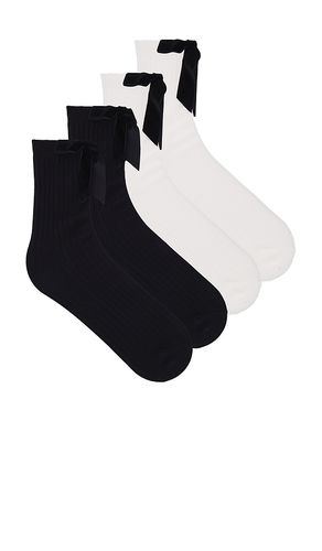 Angelina Bow Socks 2 Pack in - Lovers and Friends - Modalova