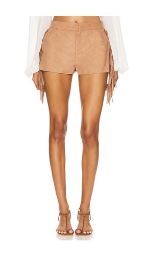 Chase Faux Suede Short en . Taille L. Also en M, XS - Lovers and Friends - Modalova