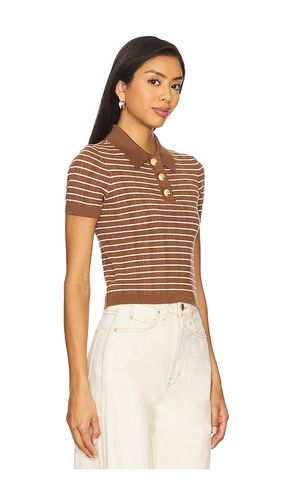Camelia Stripe Short Sleeve Polo en . Taille L. Also en S, XL, XS, XXS - Lovers and Friends - Modalova