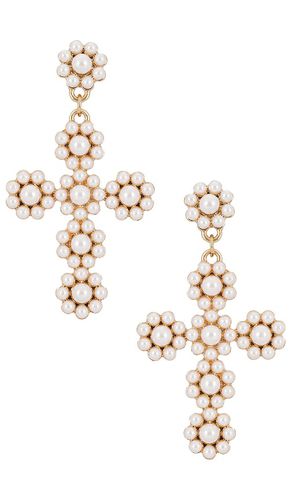 BOUCLES D'OREILLES CANDACE CROSS in - Lovers and Friends - Modalova