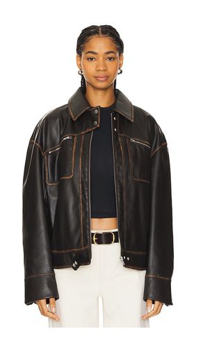 BLOUSON BRINLEY FAUX LEATHER in . Size M, S, XS, XXS - Lovers and Friends - Modalova