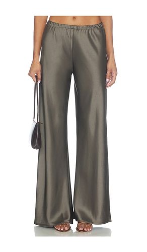 PANTALON LARGE SATIN COLBY en . Taille L. Also en M, S, XL - La Ligne - Modalova