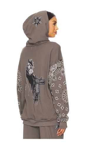 SWEAT À CAPUCHE BLACK HORSE en . Taille L. Also en M, XL - Lauren Moshi - Modalova