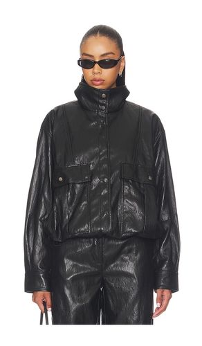 BLOUSON BOMBER IMITATION CUIR MERCER en . Taille M. Also en S, XS - LNA - Modalova