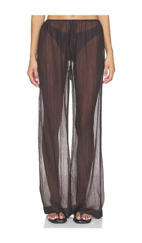 PANTALON TRANSPARENT VELMA en . Taille S. Also en XS, M, XL - LNA - Modalova