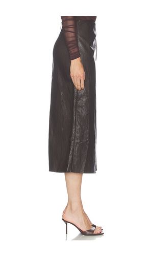 Vega Faux Leather Wrap Skirt en . Taille M. Also en S, XS - LNA - Modalova