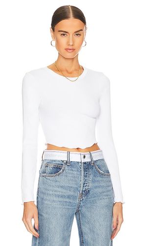 Arya Cropped Long Sleeve Top in . Size XS, M, L, XL - LNA - Modalova