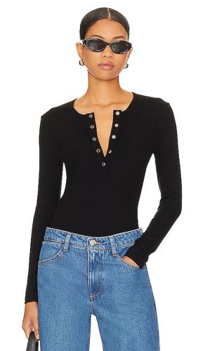 Dalston Ribbed Henley Top in . Size XS - LNA - Modalova