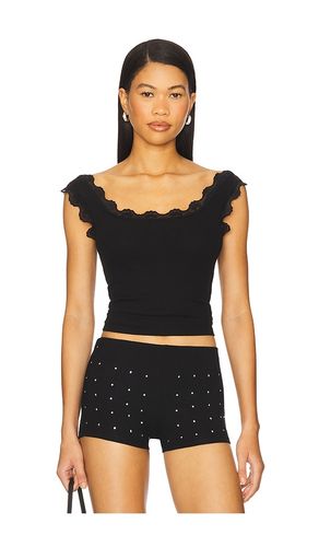 Cassidy Lace Ribbed Tank in . Size XS, M, L, XL - LNA - Modalova