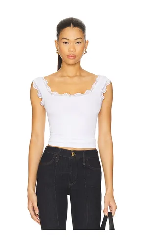 Cassidy Lace Ribbed Tank en . Taille L. Also en M, XL, XS - LNA - Modalova