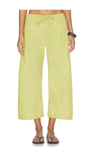 Yoshi Stripe Crop Drawstring Pant en . Taille L. Also en S, XL - LESET - Modalova
