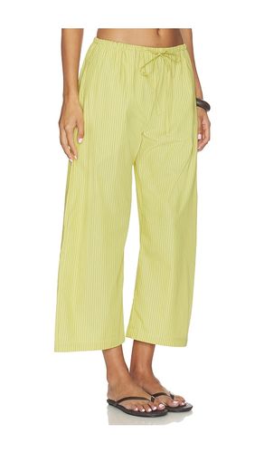 Yoshi Stripe Crop Drawstring Pant en . Taille L. Also en S, XL - LESET - Modalova